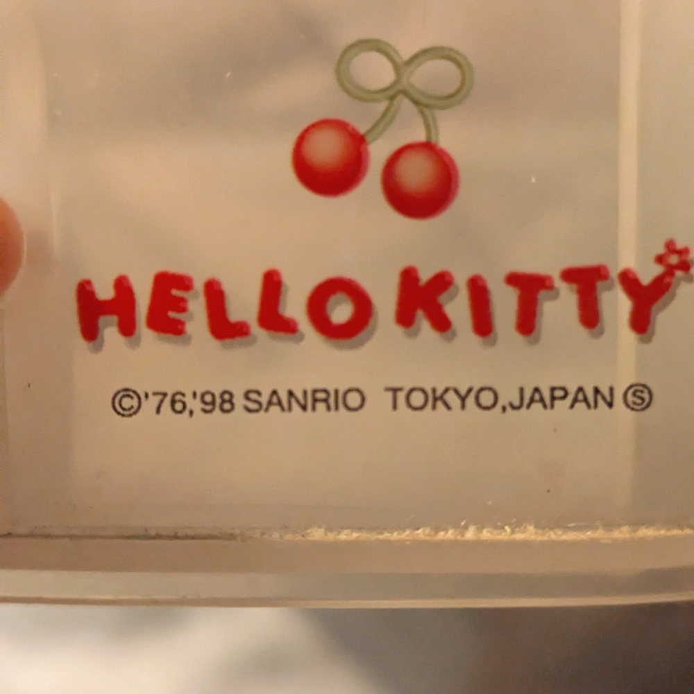 1998 Hello Kitty 3 level organizer